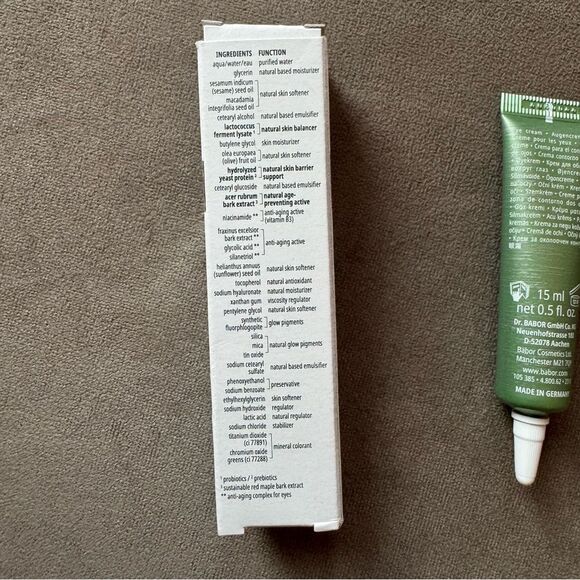 NIB ✨ Doctor Babor CleanFormance Awakening Eye Cream, 0.5 fl oz - Picture 3 of 6